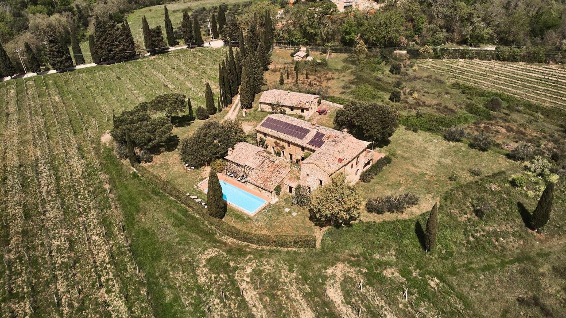Villa Poggiarello Castelnuovo Berardenga Exterior photo